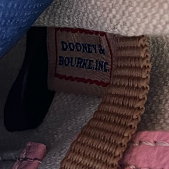 Dooney & Bourke Lucca Pale Pink Pebbled Leather Crossbody Bag. NEW - Picture 13 of 13